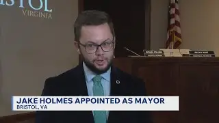 Jake Holmes appointed Bristol, Va. mayor