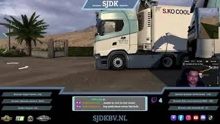 ETS2 NL - #04-2025 Betijds thuis dus toch lekker ETS2 streamen - SJDK B.V. Livestream