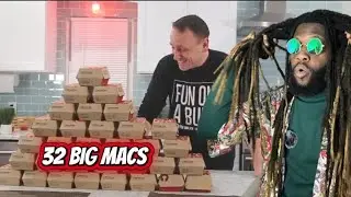 JOEY CHESTNUT 32 BIG MAC CHALLENGE ￼🤯🤯🤯🤯🤯 ￼