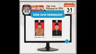 Penyampaian VISI dan MISI Calon Lurah Condongcatur