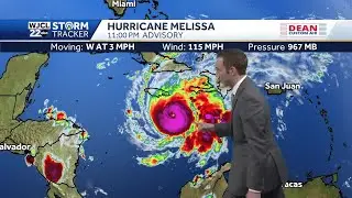 Hurricane Melissa 11 PM Update | 10/25/25