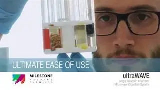 How to improve ease of use in microwave digestion with ultraWAVE