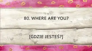 200 Zwrot&oacute;w Po Angielsku | Codzienny Angielski z Wymową