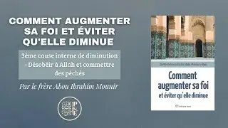 14- Troisième cause interne de diminution - Désobéir à Allah et commettre des péchés