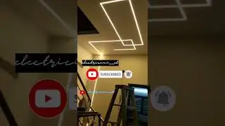 ▶️electrician Profile light fitting work #work #electrician #wiring #trending #electrical #electric
