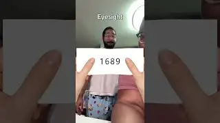 Can You See! 👀 #funny #couplecomedy #eyesight