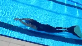 Dynamic Apnea - Carlos Coste Personal Record - 220m - Training in Tenerife 2011