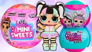 ASMR LOL Surprise Mini Sweets Me & Bro Color Change Balls Doll Opening #unboxing