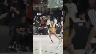 DJ Wagner with a Crucial Step Back and drains the 3