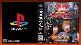 40 Winks (1999) PS1 - Gameplay HD