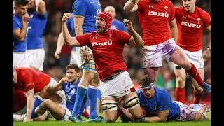 Cory Hill crashes over from short after early second half pressure! | NatWest 6 Nations