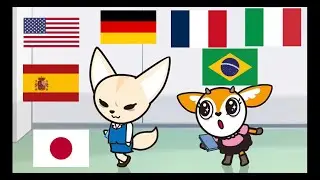 Tsunode interested but in 9 languages (Aggretsuko Season 2)