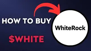 How To BUY $WHITE - WHITEROCK TOKEN CRYPTO COIN IN 60 SECONDS