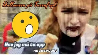 HALLOWEEN PÅ TUSENFRYD 2021 - NOE VIKTIG JEG MÅ TA OPP - HELGEVLOGG