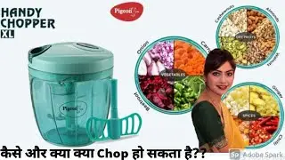 Pigeon Handy Chopper XL Size Unboxing Demo & Review | Useful or Not? Cheap n Best or Worst Chopper?