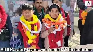 All 5 Karate Players won medals on 10th SKF ALL INDIA KARATE DO CHAMPIONSHIP 2025-26 