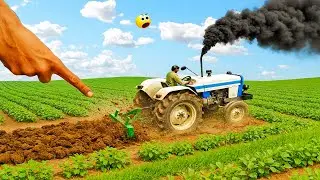 most creative scientific idea | mini tractor with phala hal amazing performance | Mini Tractor