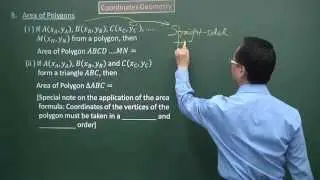 Coordinates Geometry (Additional Mathematics Secondary 3/4)