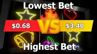 Slots SHOWDOWN: Low Bet vs High Bet - Does it matter?