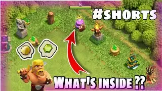 9th Anniversary Cake In Clash Of Clans | What Is Inside 9th Anniversary Cake In Coc #shorts