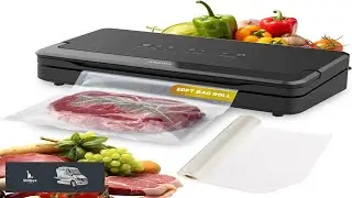 Anova Culinary Precision Vacuum Sealer Pro Includes Large Bag Roll (19ft) Wet
