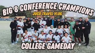 JUCO SOCCER TRAVEL GAME DAY VLOG | Day In The Life Of A JUCO Soccer Player