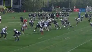 New England Patriots Training Camp 2014 at Gilette Stadium- Brady to Edleman