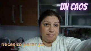 varios dias conmigo, mucha charla,me siento agotada y agobiada, necesito parar ya!!!😥