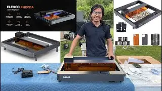 How To Assemble ELEGOO Phecda 20W CNC Laser Cutter & Engraver Machine | For Wood Metal Acrylic &More