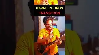 Best Barr&eacute; Chord Shifting Exercise🎸#guitar #acousticguitar #guitarchords #viralshorts #music