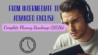From Intermediate to Advanced English 🚀 Complete Fluency Roadmap (2026)