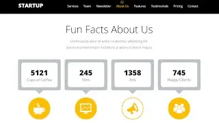 Adobe Muse Template 