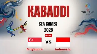🔴LIVE | [Women] Singapore vs Indonesia | Kabaddi - SEA Games 2025