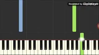 Easy version of F&uuml;r Elise, but in 2x speed