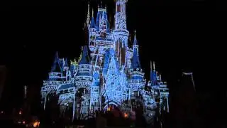 New Cinderella Castle projections at the Magic Kingdom for 