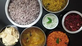 Lunch preparation vlog#4 ( ഒരുകൊച്ചു നാടൻ വെജിറ്റേറിയൻ ഊണായാലോ!)