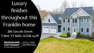 Luxurious 5-Bedroom Home in Franklin, MA | Architectural Upgrades | Julie Etter Listing