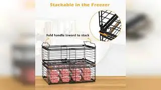 Review: NADAMOO Freezer Organizer Bins, 2 Packs Large Expandable Stackable Chest Freezer Conta...
