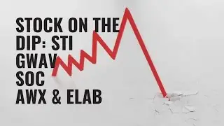 Падение акций: $STI, $GWAV, $SOC, $AWX и $ELAB