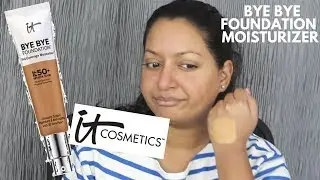 IT Cosmetics Bye Bye Foundation Full Coverage Moisturizer (1 Week Wear Test)