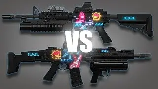 BS | Acr GL VS M4 GL Custom (COOL SUN NEON)