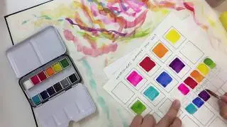 REVIEW - PRIMA WATERCOLOR CONFECTIONS THE CLASSICS 12 PAN SET