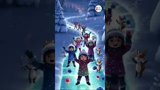 Dudi Dudi Dam Dam Dance💃💃💃- Frozen Berry Snow Path | Dudi Dudi Dam Dam song  | kids Soft blueberry