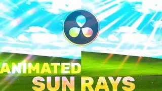 How to Make Animated Sun Rays in DaVinci Resolve Fusion