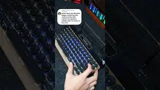 Wireless Bluetooth RGB Keyboard, compatible with computers, iPads, and mobile phones #christmas