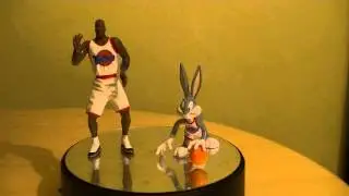 CuteanimefiguresTV  Space Jam Michael Jordan & Bugs Bunny Review