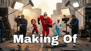The Incredibles Live-Action: Behind the Scenes of Pixar&rsquo;s Most Epic Superhero Film! Real Set Magic