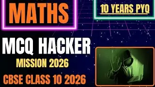 Maths Important MCQ Cbse Class 10 2026