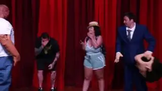 Fan of Dwayne Johnson Gets Photobombed by The Rock + Jimmy Fallon