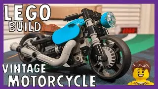 Lego Vintage Motorcycle - Set #31135 - #Lego #Build and #Review